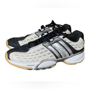 Adidas ClimaCool White/Black/Silver Athletic Shoes Lace Up